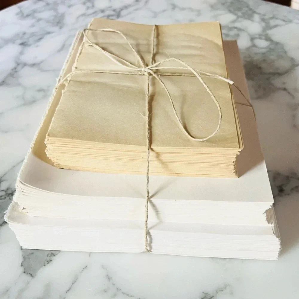 Book Bundle Decor Unbound Twined Together Shabby Chic Farmhouse Distressed